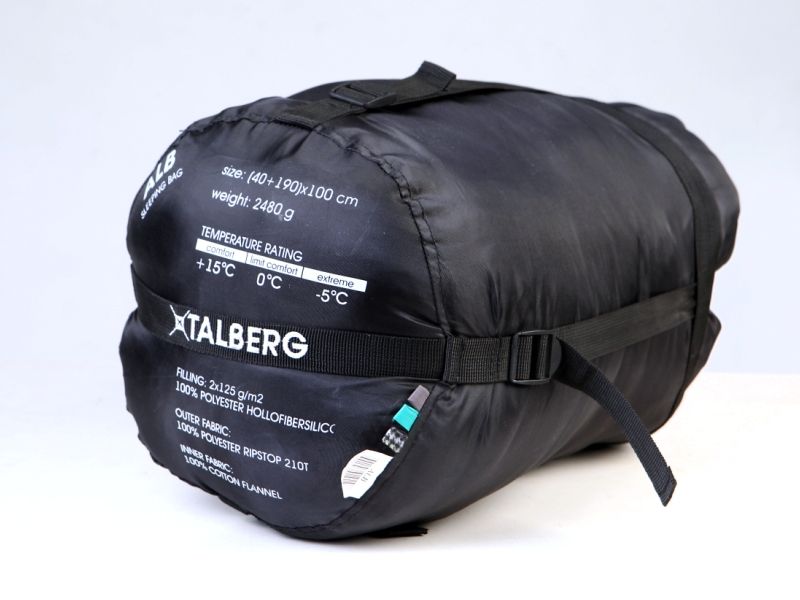 Talberg - Спальный мешок ALB -5 (комфорт +15)